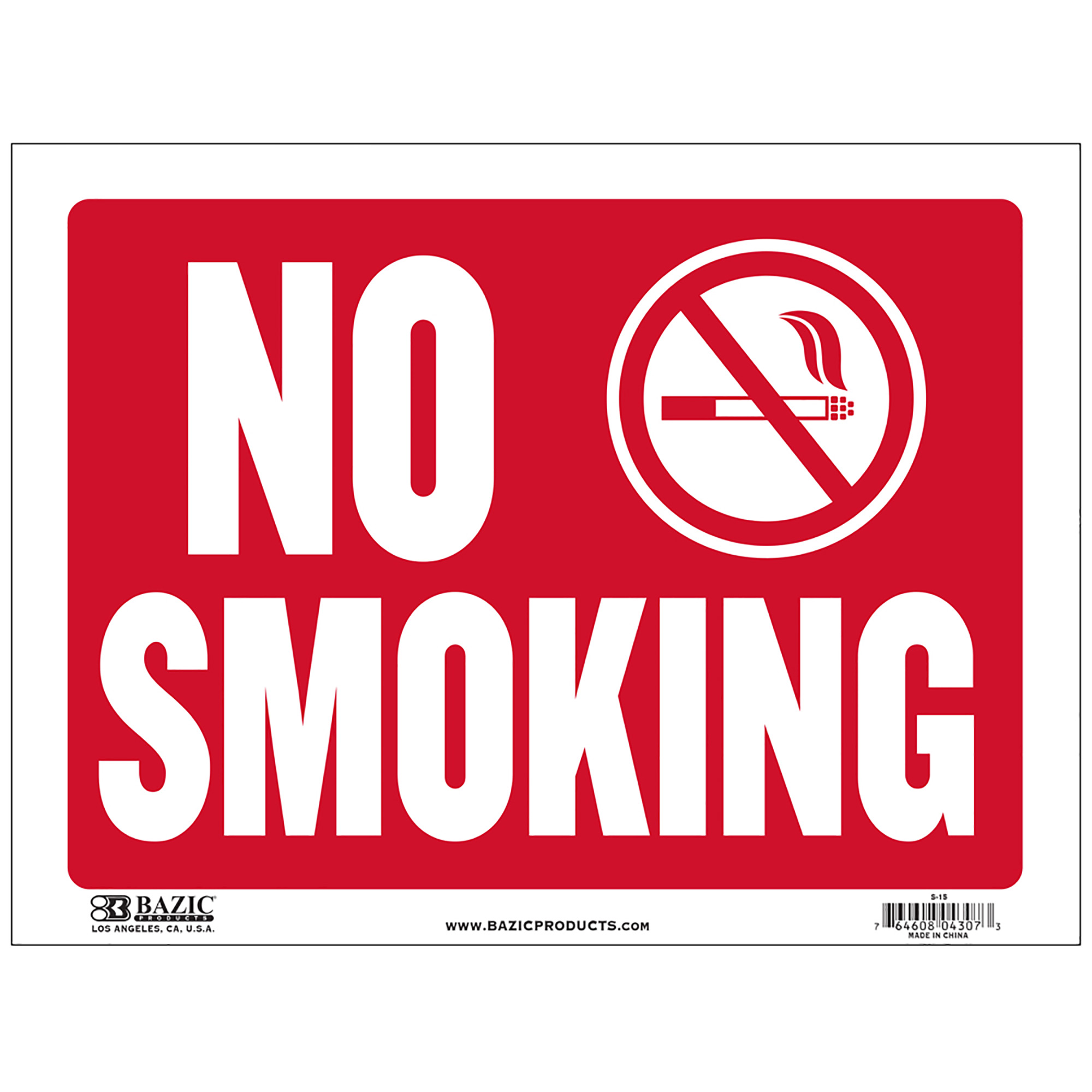 No Smoking Sign